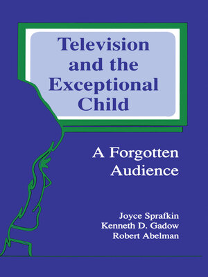 cover image of Television and the Exceptional Child